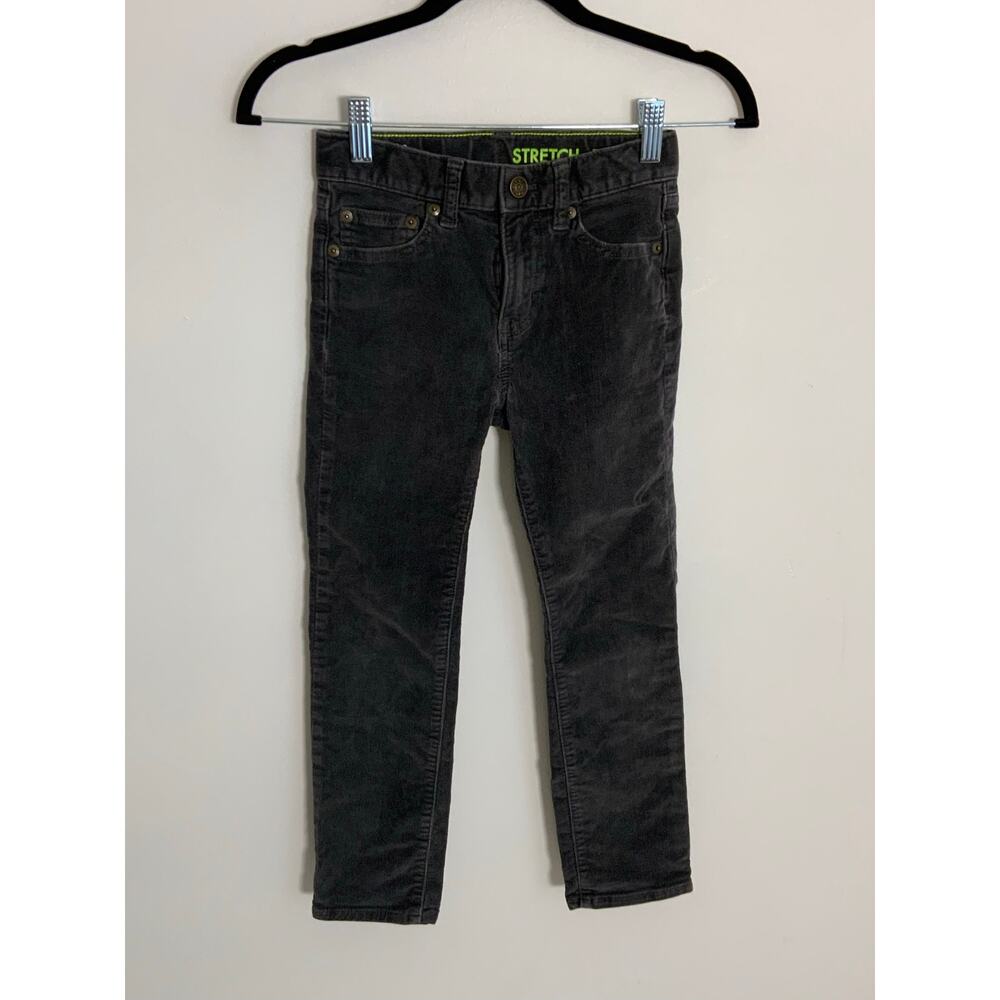 Crewcuts Boys Corduroy Stretch Grey Pants‎ size 7